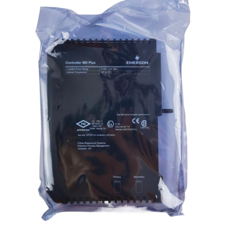 DeltaV VE3006 MQ Controller VE3007/VE3006 PLC