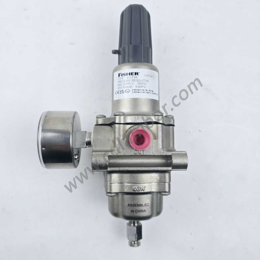 Emerson Fisher 67CFSR Stainless Steel Gas Filter Relief Regulator